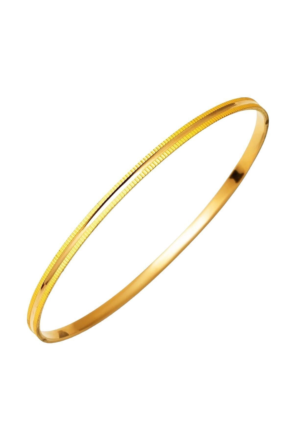 22 Carat 10 Gram Grooved Gold Bracelet