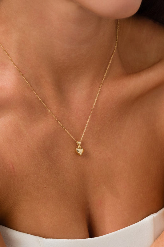 14 Ayar Kalpli Altın Kolye