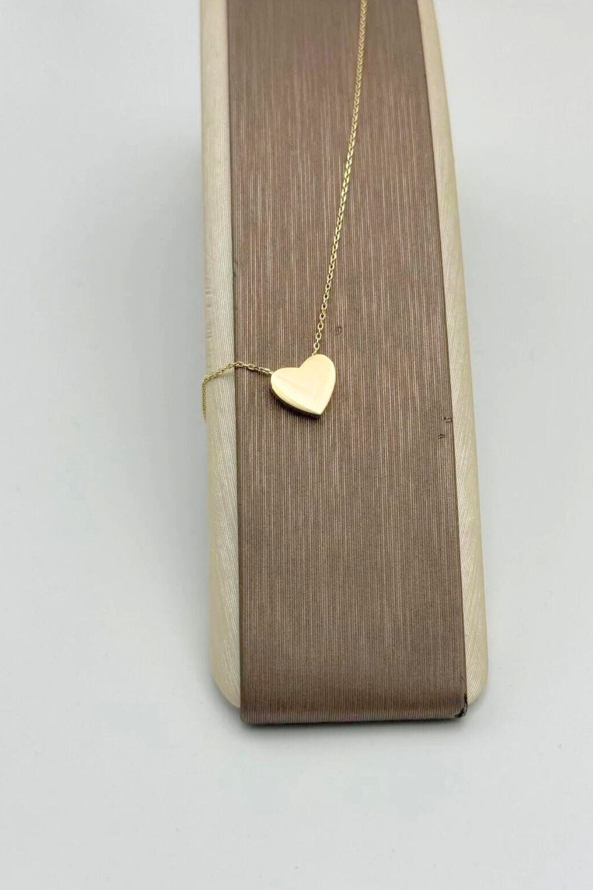 14K Gold Heart Pendant