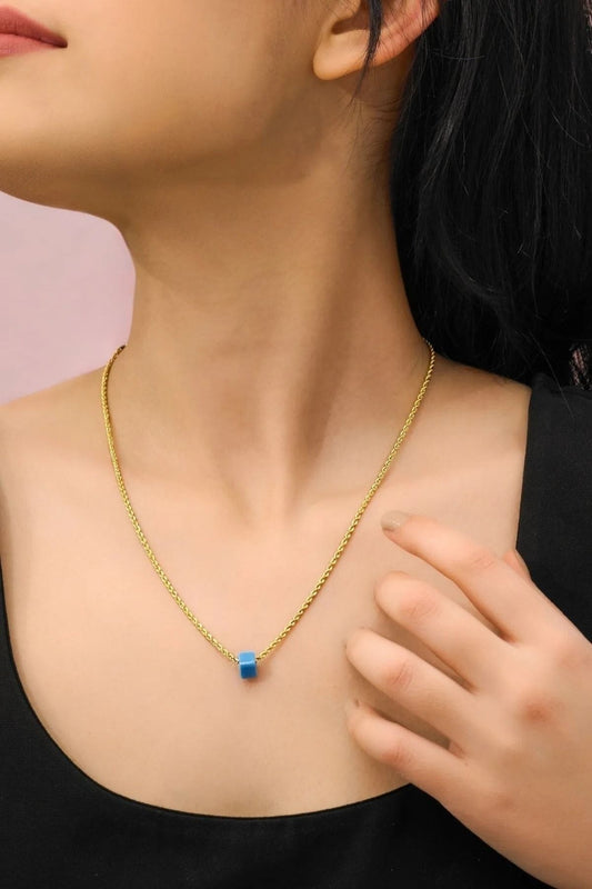 14K Gold Rope Chain Necklace