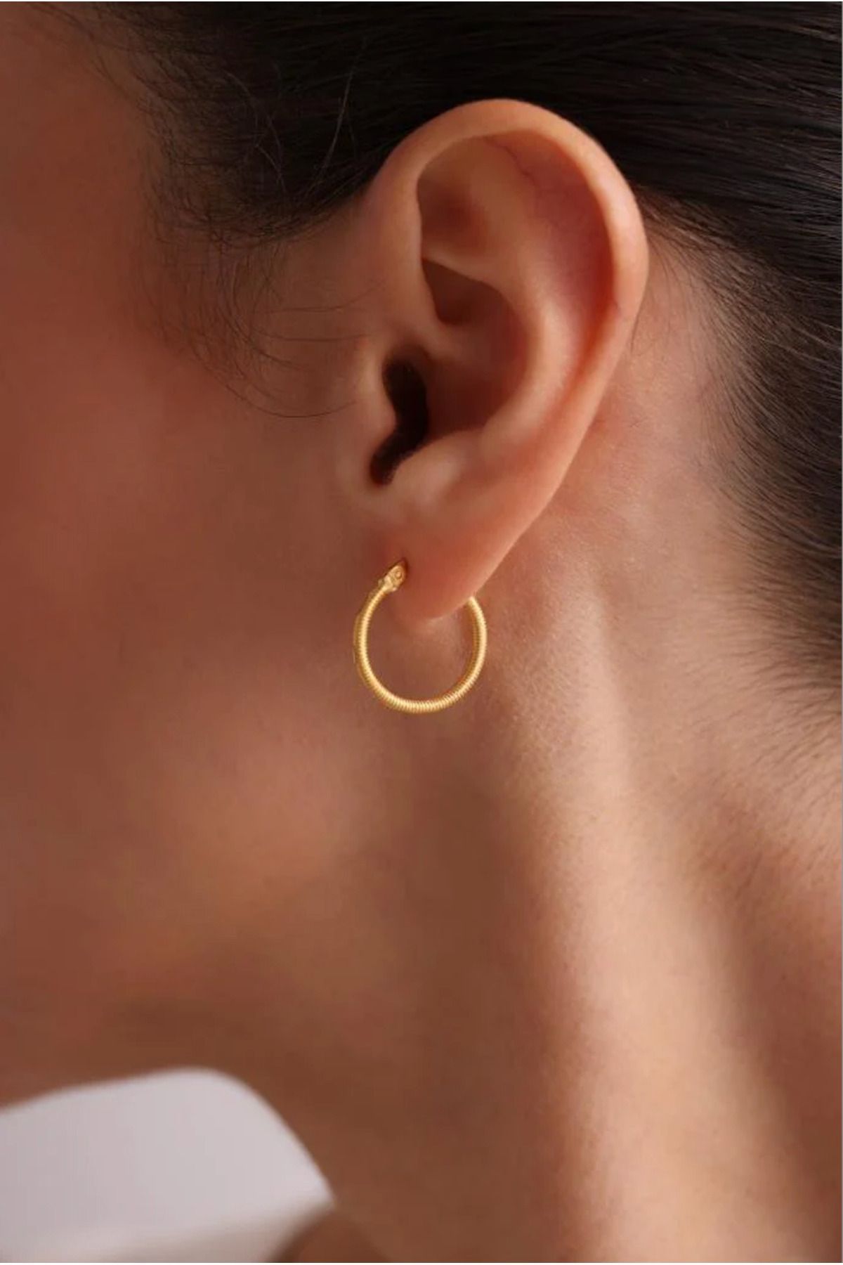 22 Carat Ajda Gold Earring