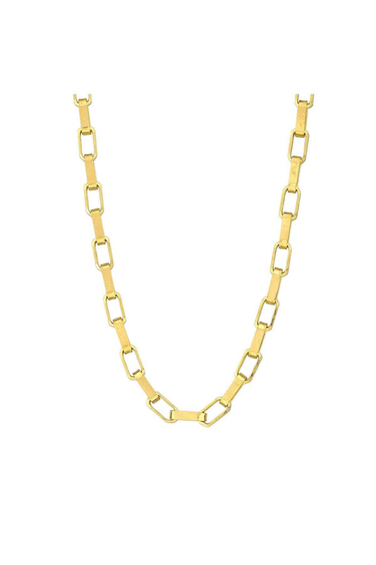 14K Gold Design Italian Chain Necklace
