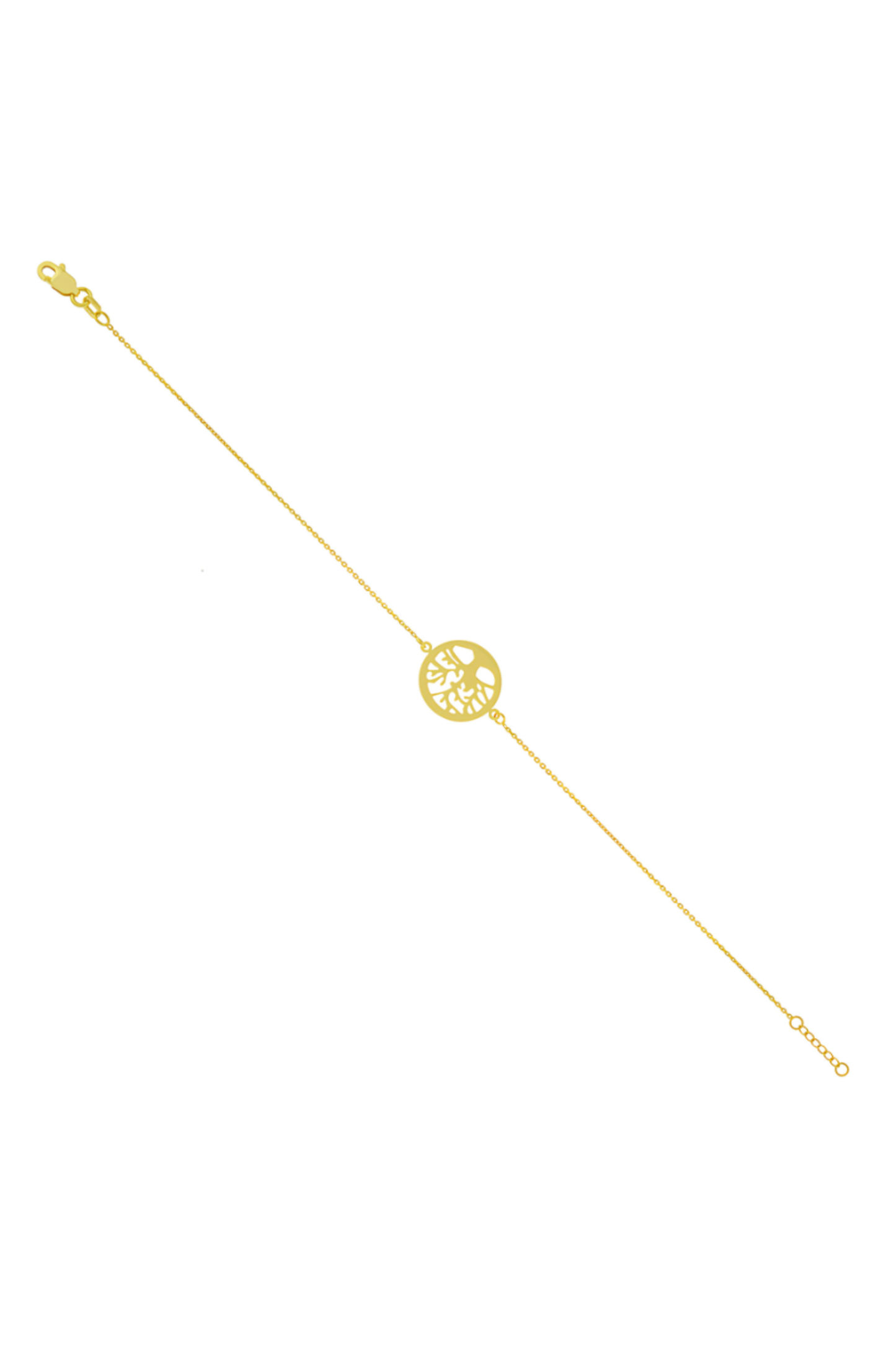 14 Ayar Çıtır Hayat Ağacı Altın Bileklik