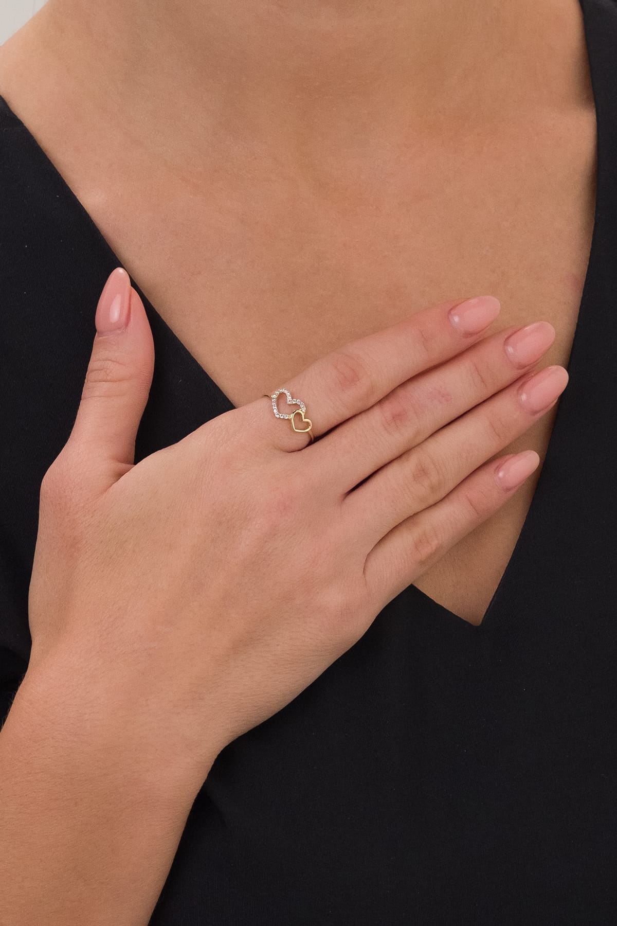 14 Ayar Kalpli Çıtır Altın Yüzük