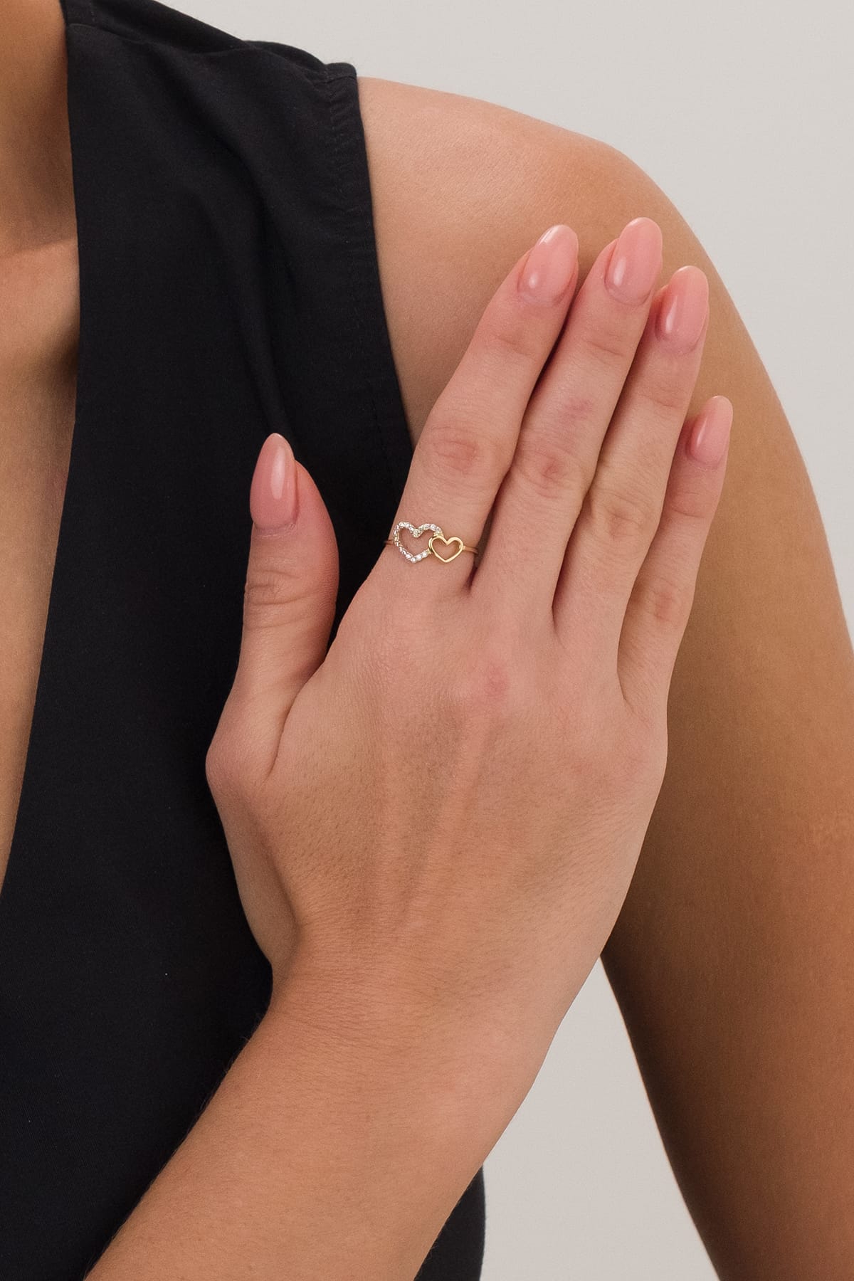 14 Ayar Kalpli Çıtır Altın Yüzük