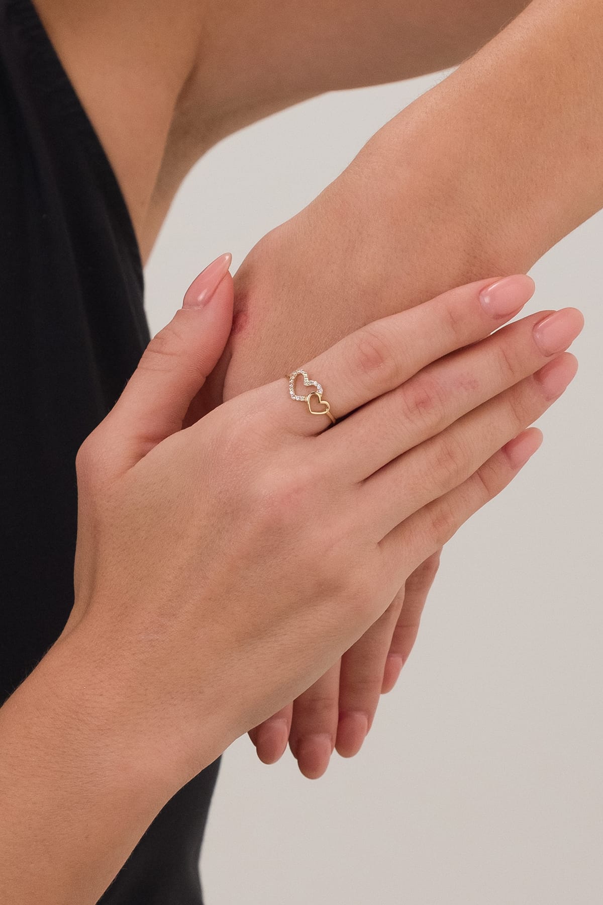 14 Ayar Kalpli Çıtır Altın Yüzük