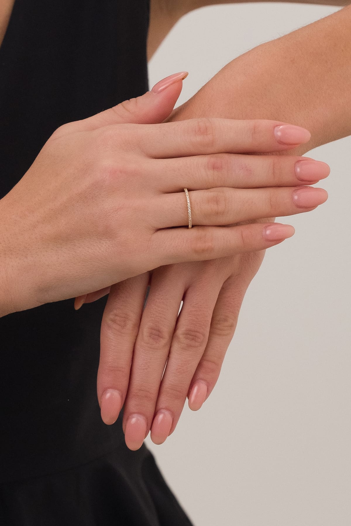 14 Ayar Su Yolu Çıtır Altın Yüzük