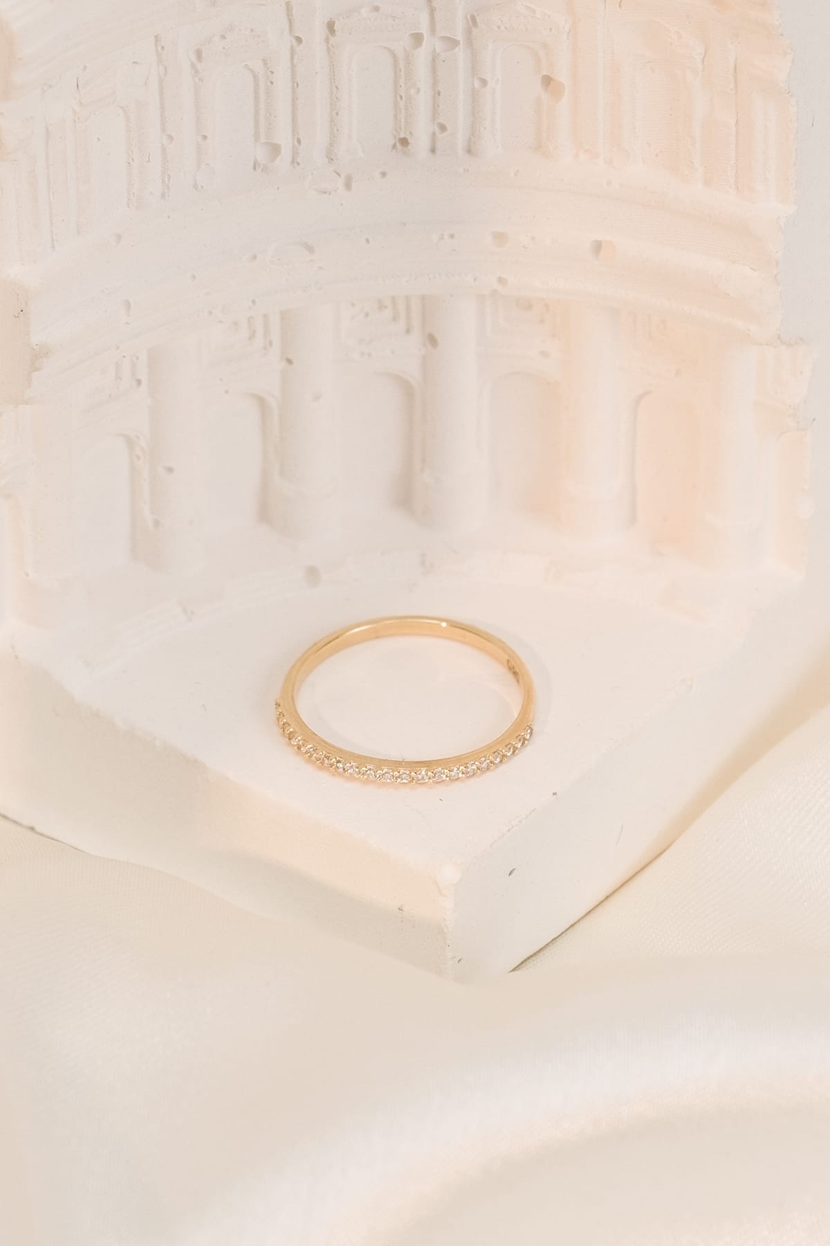 14 Ayar Su Yolu Çıtır Altın Yüzük