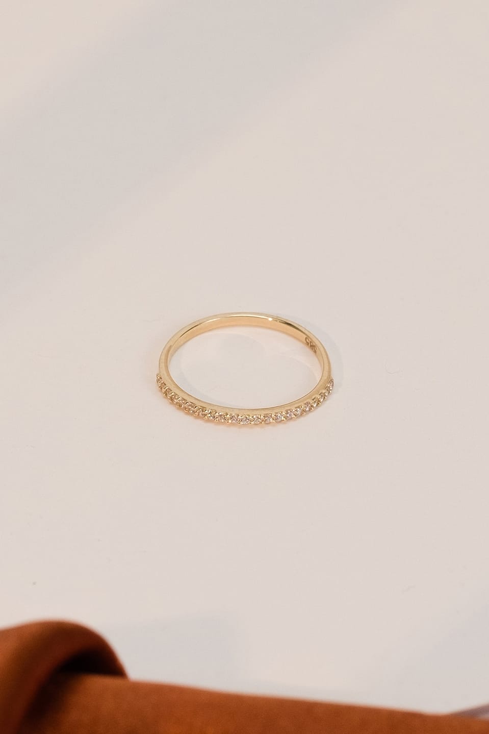 14 Ayar Su Yolu Çıtır Altın Yüzük